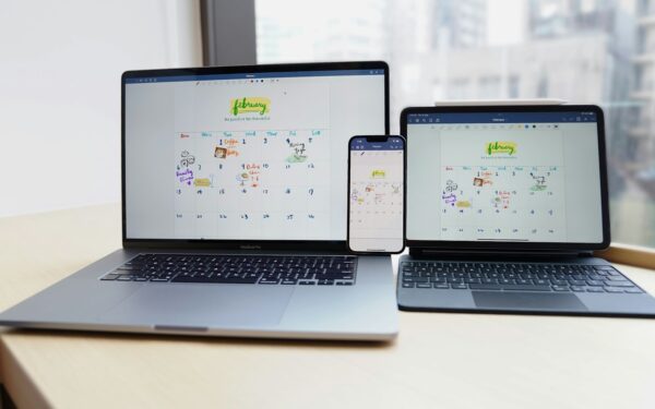Organiser son calendrier numérique comme un tableau de bord clair et apaisant